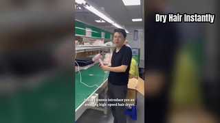 Fast Ionic Hair Dryer: Dry Hair in Half Time